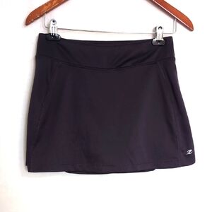 Energy Zone Charcoal Grey Athletic Skort Size Small